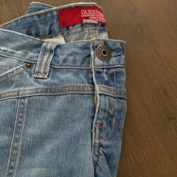 $6.99 shipping next hour🍁 GUESS Women’s Denim Capri Cropped Jeans - Picture 12 of 16